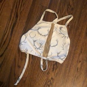 Boys and Arrows swimsuit top